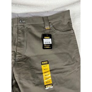 DEWALT Madison Work Pants Khaki Mens Size 48x31 DXWW50033 Guaranteed Tough